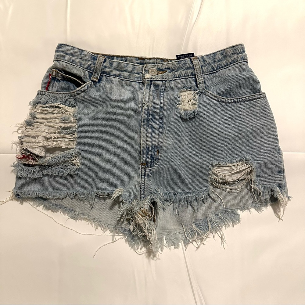 BONGO High- Rise Denim Women Shorts